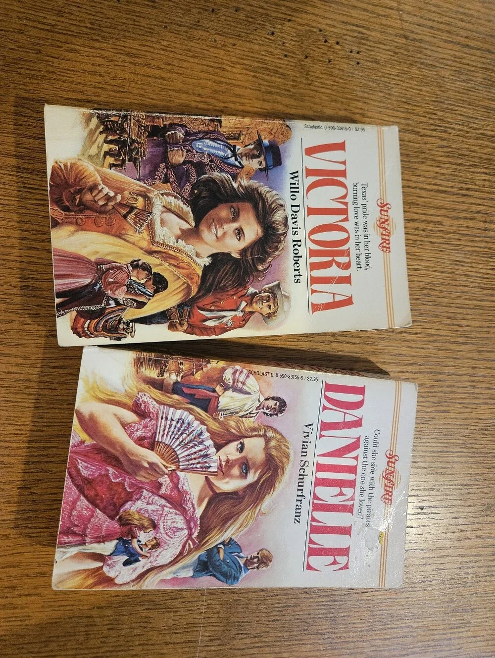 Collecible Vintage Paperback Scholastic Sunfire Romance Teen Books - 16